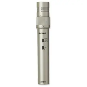Shure KSM141/SL Micrófono Condenser con Selector Giratorio de Cardiode o Omnidirecional.