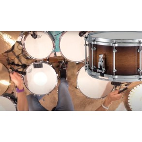 Redoblante Maple Gum DIXON 14"x6.5" Artisan Series Rose Gum