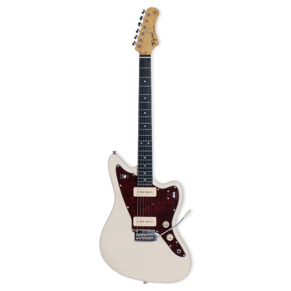 Guitarra Electrica Blanca Jazzmaster Tagima TW61 OWH DF TT