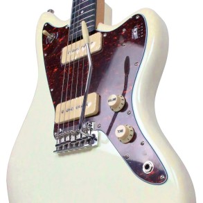 Guitarra Electrica Blanca Jazzmaster Tagima TW61 OWH DF TT