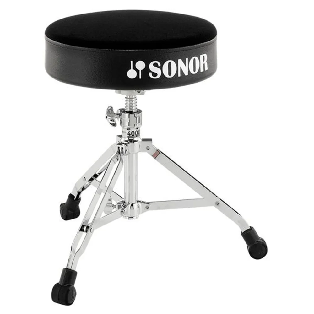 Banqueta Sonor Asiento Redondo DT4000 nivel a rosca