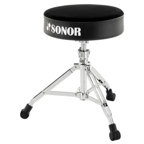 Banqueta Sonor Asiento Redondo DT4000 nivel a rosca
