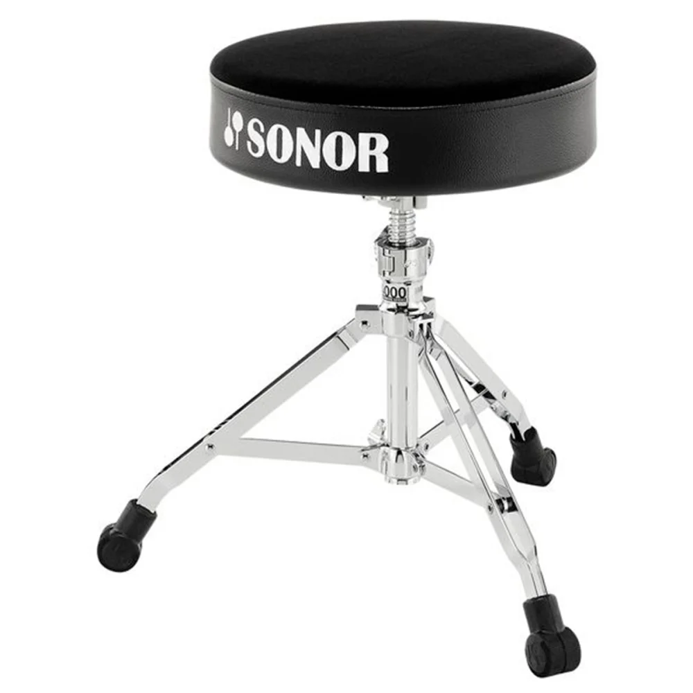Banqueta Sonor Asiento Redondo DT4000 nivel a rosca