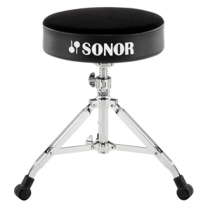 Banqueta Sonor Asiento Redondo DT4000 nivel a rosca