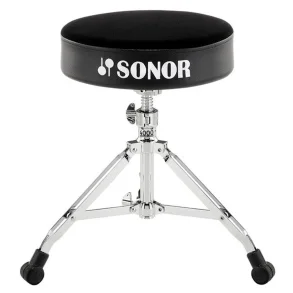Banqueta Sonor Asiento Redondo DT4000 nivel a rosca
