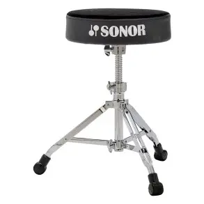 Banqueta Sonor Asiento Redondo DT4000 nivel a rosca