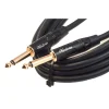 Cable Western Plug Plug Mono Recto Ficha Negra 6 Metros MNR60