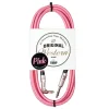Cable Western Plug Tela Mono Recto a Angular 90º 6 metros Color: Rosado PINKPL60