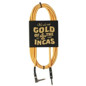 Cable Plug 90° A Recto Instrumento 6 Metros Guitarra Bajo