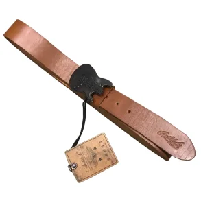 Correa cinturón guitarra strato 90 Marron
