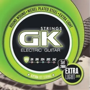Encordado Guitarra Electrica 09 GK SET2009