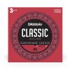 Encordado de Guitarra Clasica Pack Daddario EJ27N-3D