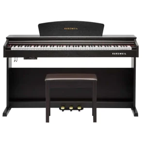 Piano Digital Kurzweil M90 88 Teclas Mueble Marron