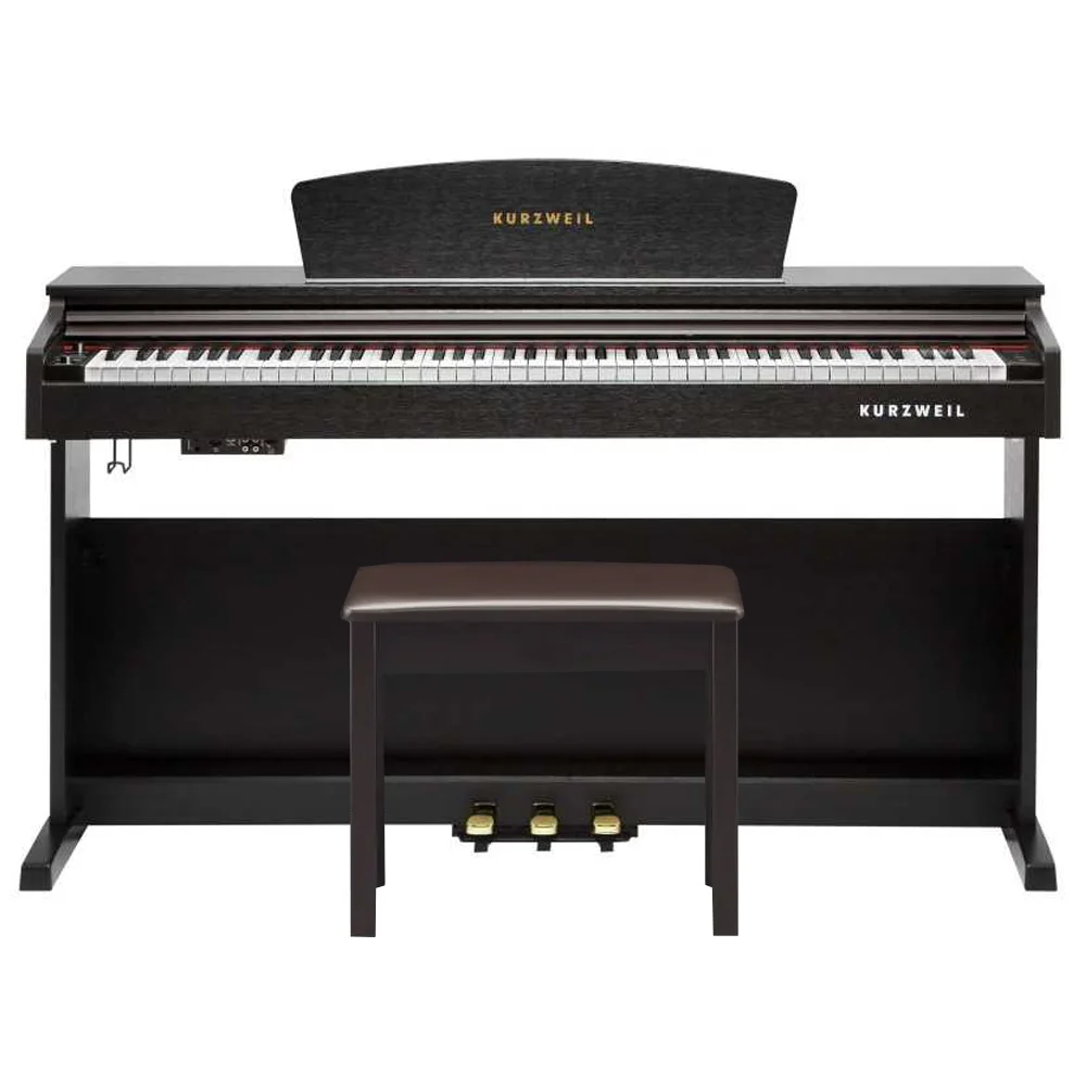 Piano Digital Kurzweil M90 88 Teclas Mueble Marron