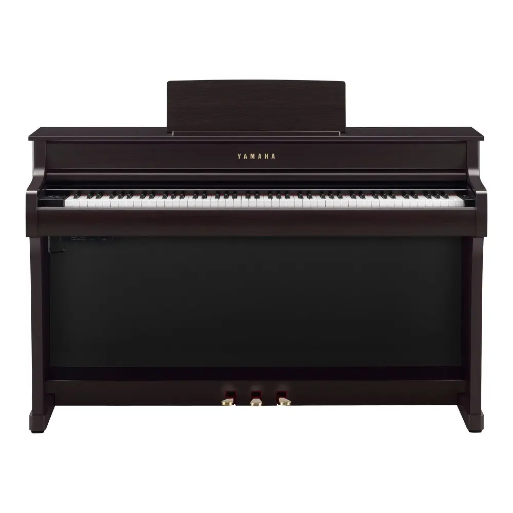 Piano Digital Con Mueble y Banqueta Marron Yamaha CLP835R Clavinova Bluetooth