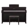 Piano Digital Con Mueble y Banqueta Marron Yamaha CLP835R Clavinova Bluetooth