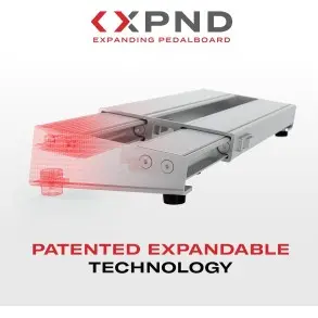 Pedalboard de Aluminio XPND 2 Hileras Daddario PW-XPNDPB-02