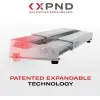 Pedalboard de Aluminio XPND 2 Hileras Daddario PW-XPNDPB-02