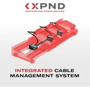 Pedalboard de Aluminio XPND 2 Hileras Daddario PW-XPNDPB-02