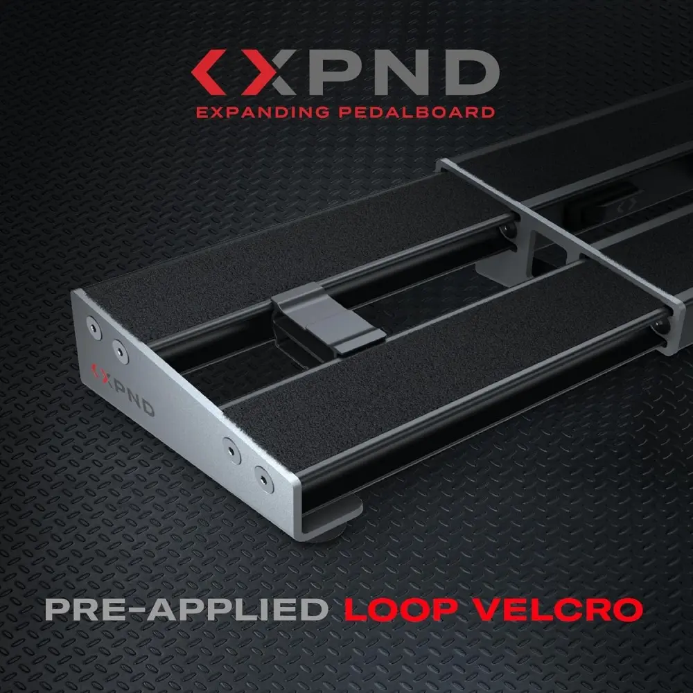 Pedalboard de Aluminio XPND 2 Hileras Daddario PW-XPNDPB-02