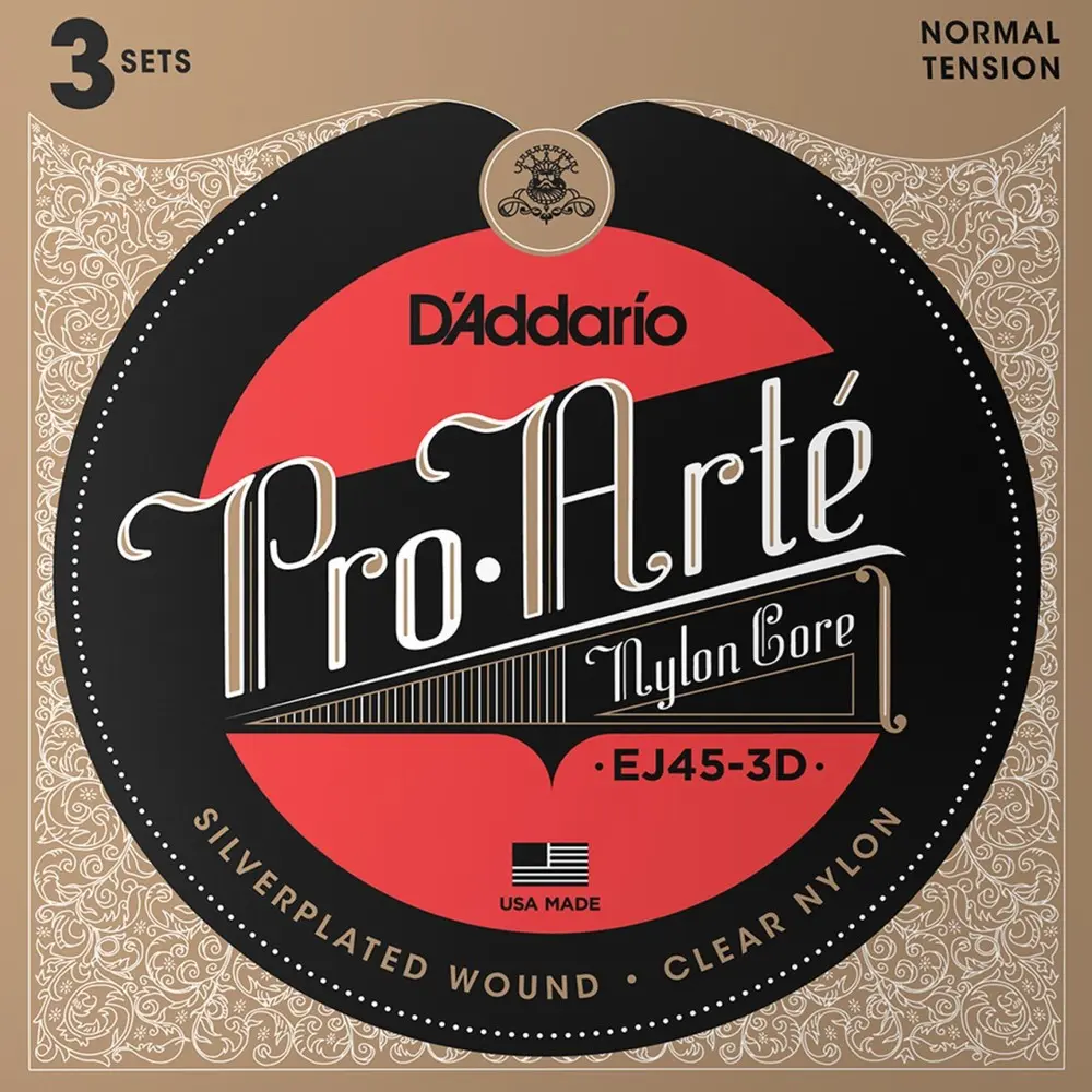 Encordado de Guitarra Clasica Daddario EJ45-3D