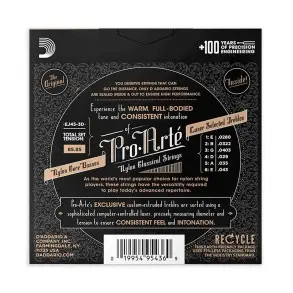 Encordado de Guitarra Clasica Daddario EJ45-3D