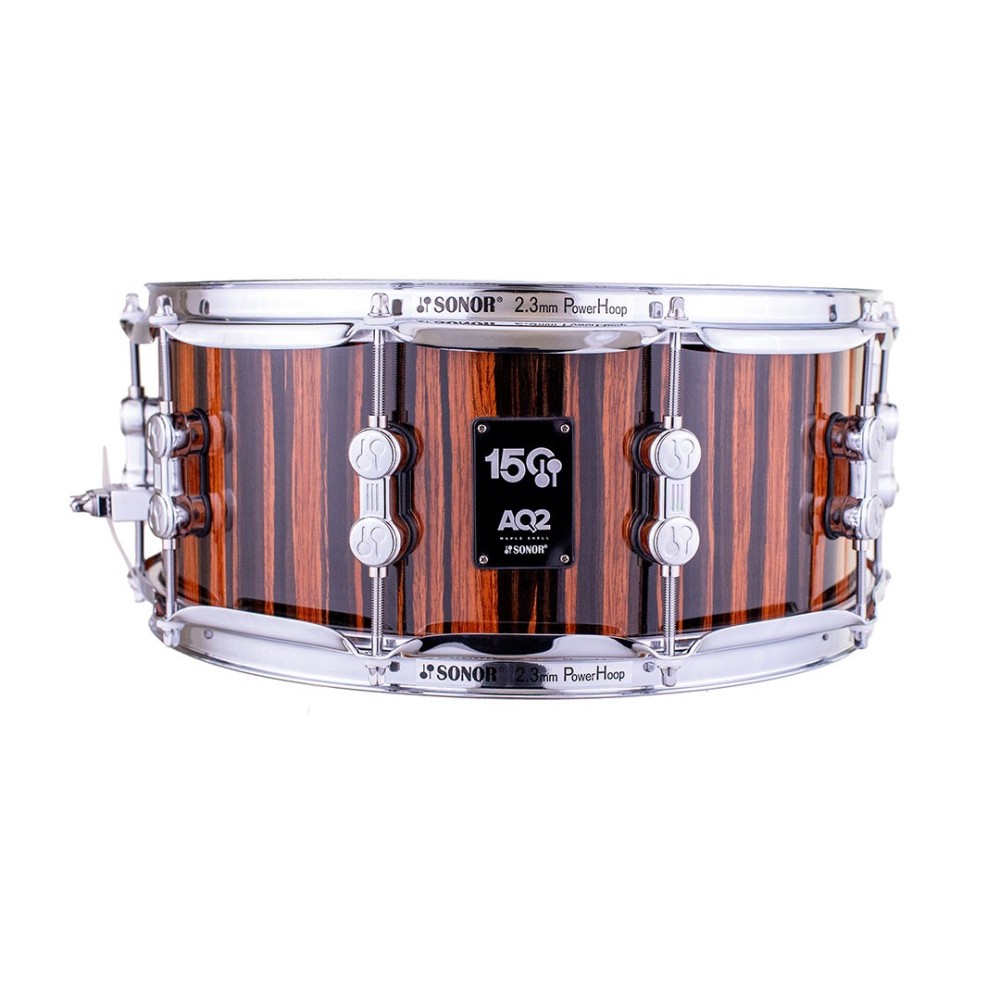 Bateria Aniversario 6 Cuerpos Bombo 22" Color Ebony Veneer SONOR AQ2150EBN