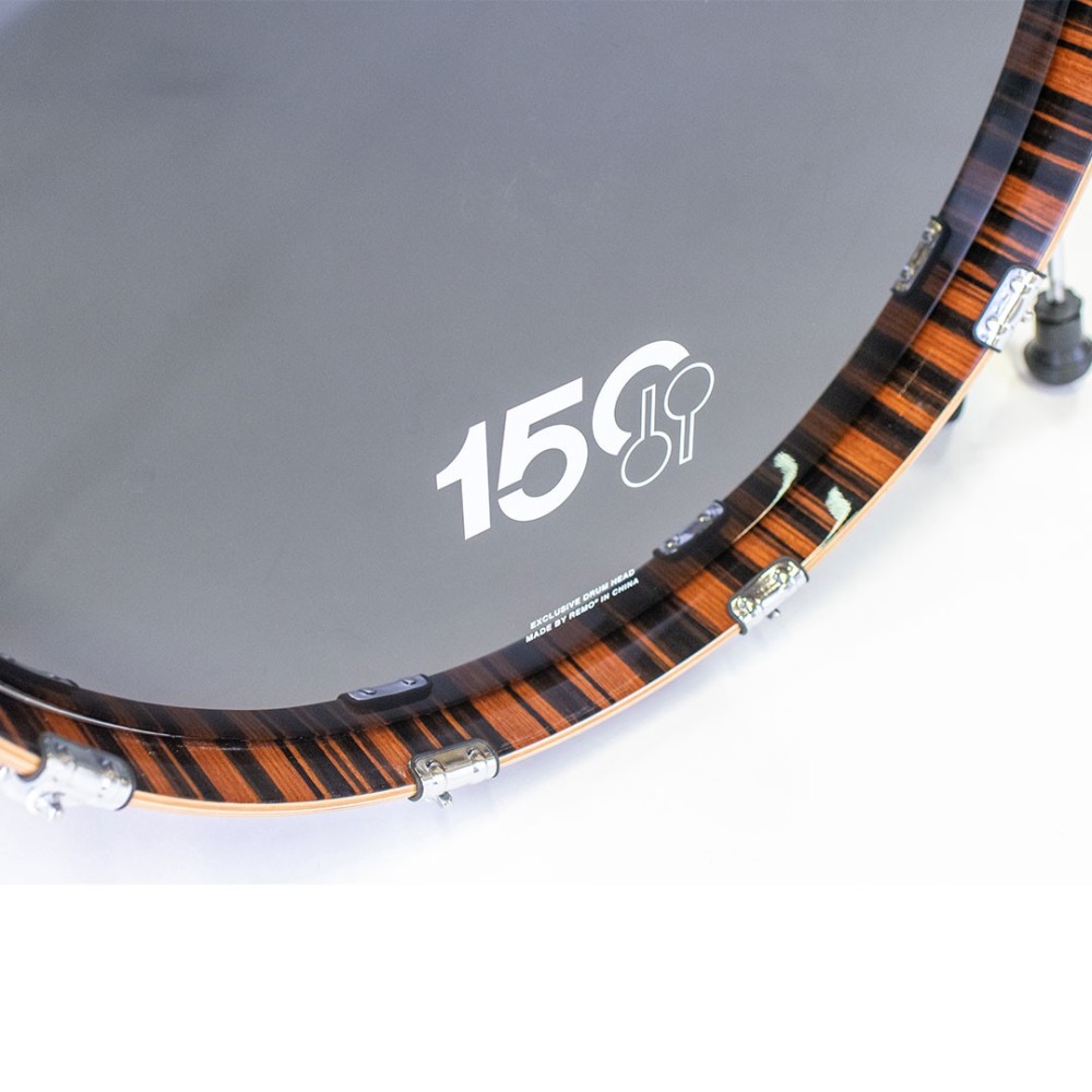 Bateria Aniversario 6 Cuerpos Bombo 22" Color Ebony Veneer SONOR AQ2150EBN