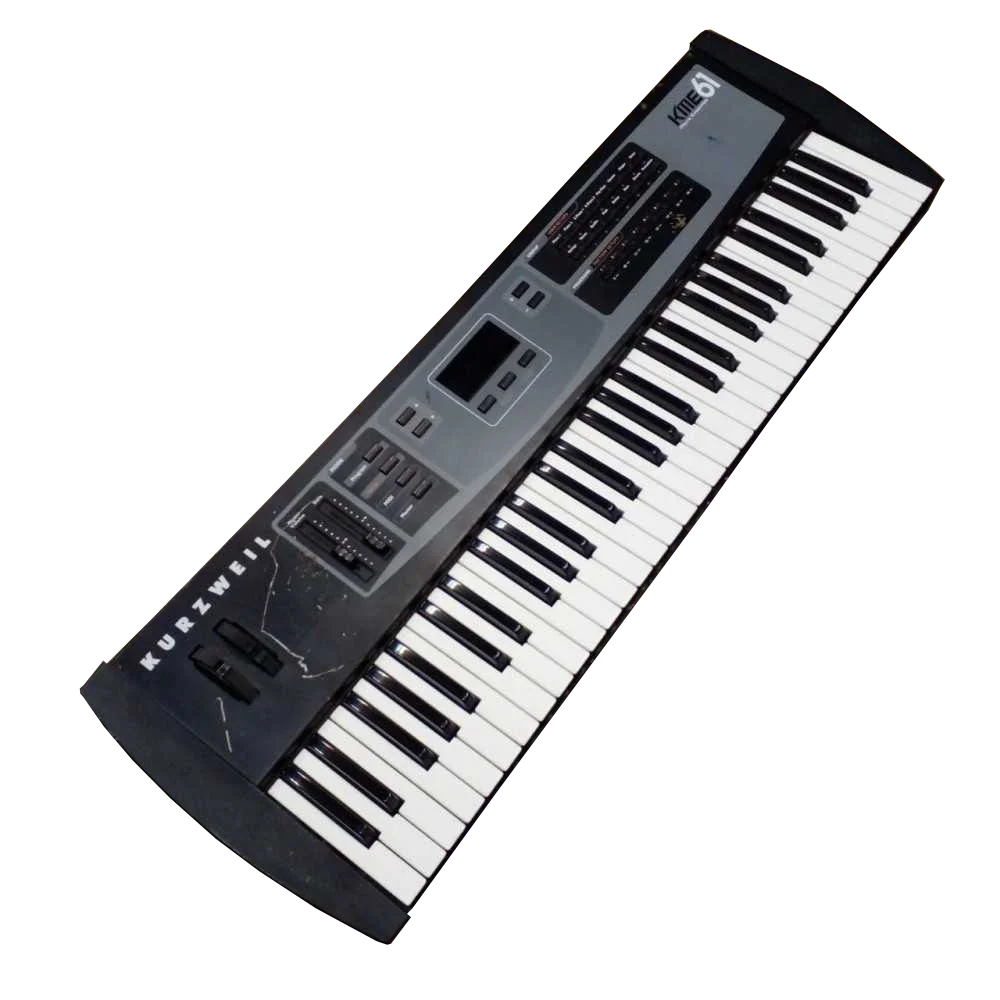 Teclado Sintetizador Kurzweil KME61 Usado De 61 Teclas sensitivo