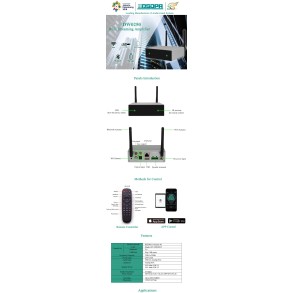 Combo Musica Parlantes Techo Amplificador Smart WiFi Bluetooth
