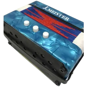 Acordeon Para Niños J. Meister 2 Bajos 7 Botones MC103WBL