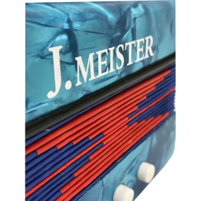 Acordeon Para Niños J. Meister 2 Bajos 7 Botones MC103WBL