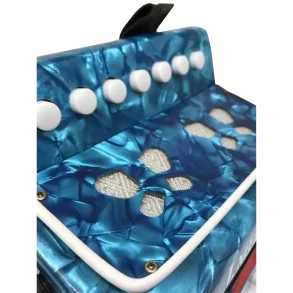 Acordeon Para Niños J. Meister 2 Bajos 7 Botones MC103WBL