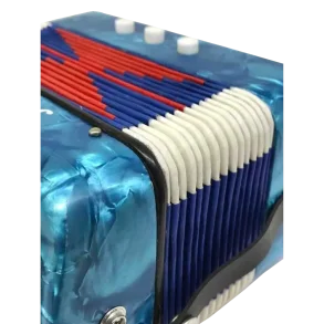 Acordeon Para Niños J. Meister 2 Bajos 7 Botones MC103WBL