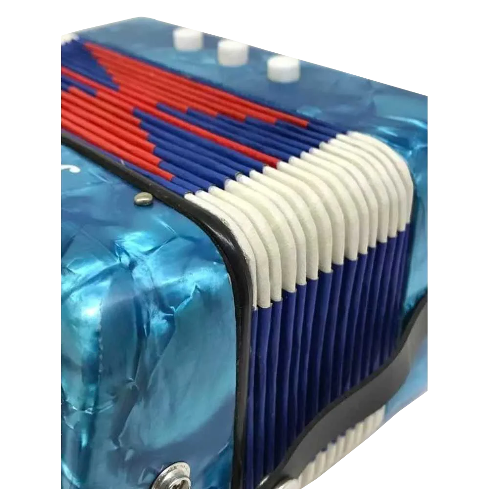 Acordeon Para Niños J. Meister 2 Bajos 7 Botones MC103WBL