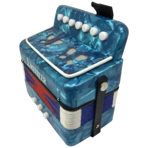 Acordeon Para Niños J. Meister 2 Bajos 7 Botones MC103WBL