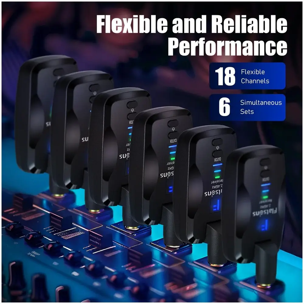 Sistema Inalambrico Plug Recargable FLATSONS FW2D