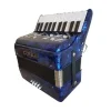 Acordeon a Piano Corelli 22 Teclas 8 Bajos con Funda Acolchada JH2000 BL