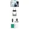 Combo Musica Parlantes Techo 8" Amplificador Smart WiFi Bluetooth