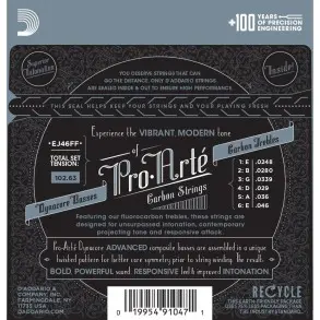 Encordado Guitarra Clasica Daddario EJ46FF