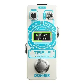 Pedal de Efectos Triple Looper Donner EC1211