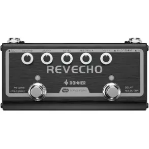 Pedal de Efectos Reverb Donner EC1118