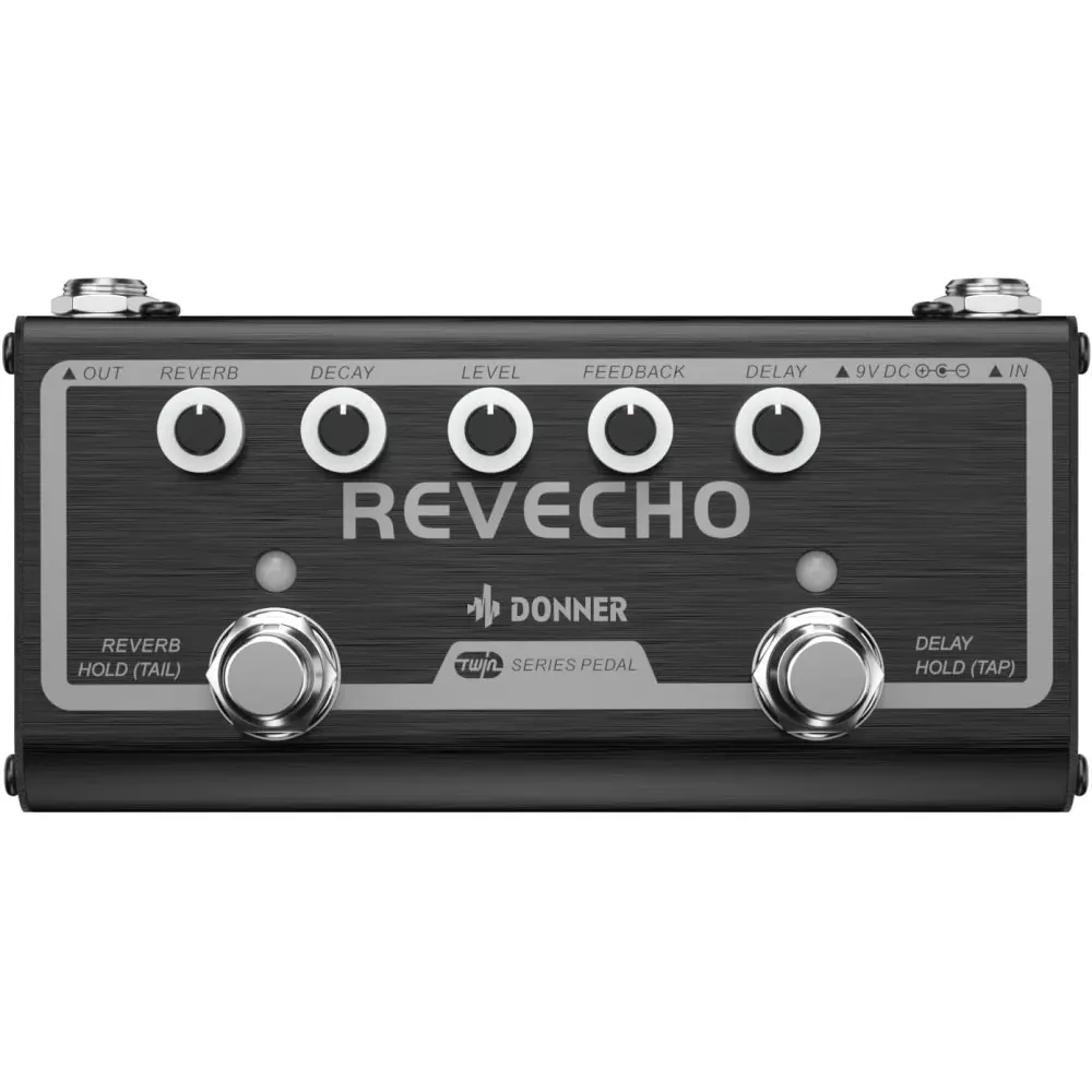 Pedal de Efectos Reverb Donner EC1118