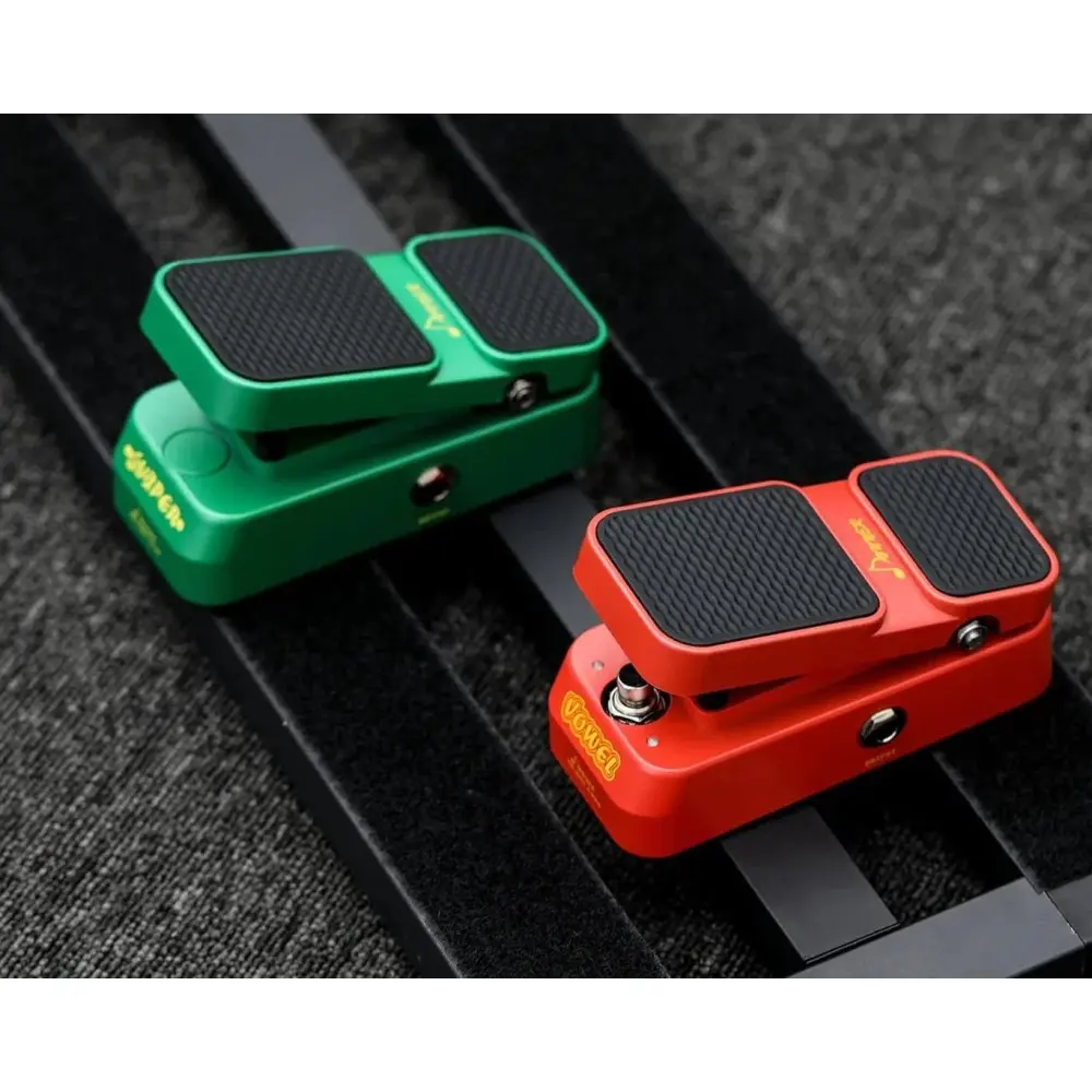 Pedal de Efectos 2 en 1 Wah Wah y Volumen Donner EC1008