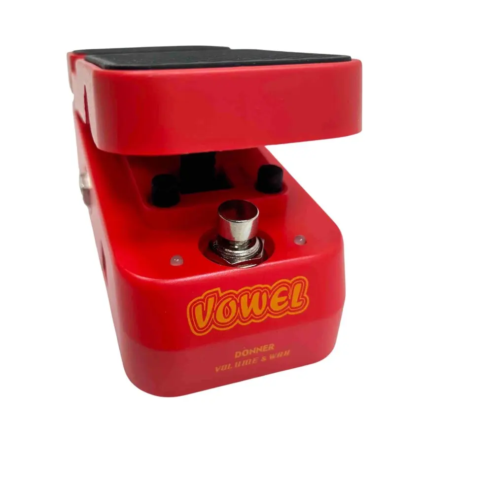 Pedal de Efectos 2 en 1 Wah Wah y Volumen Donner EC1008