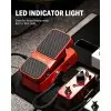 Pedal de Efectos 2 en 1 Wah Wah y Volumen Donner EC1008