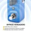 Pedal de Efectos 7 Echo Square Donner EC1006