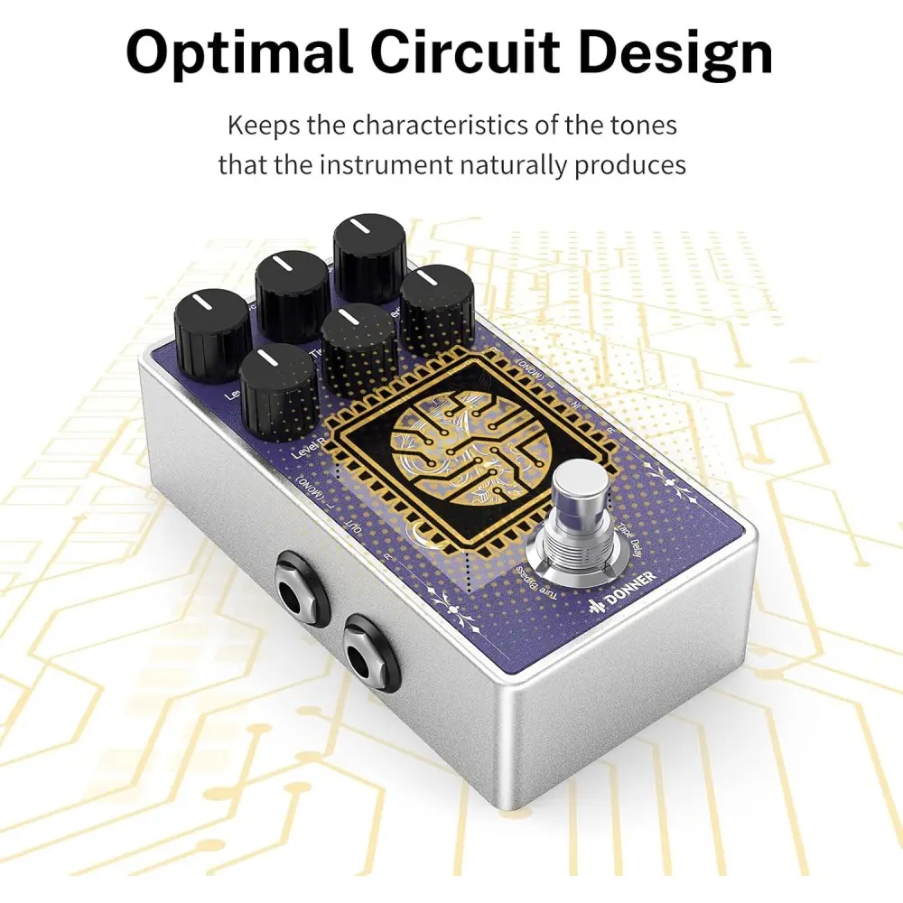 Pedal De Efecto Delay Donner EC1335