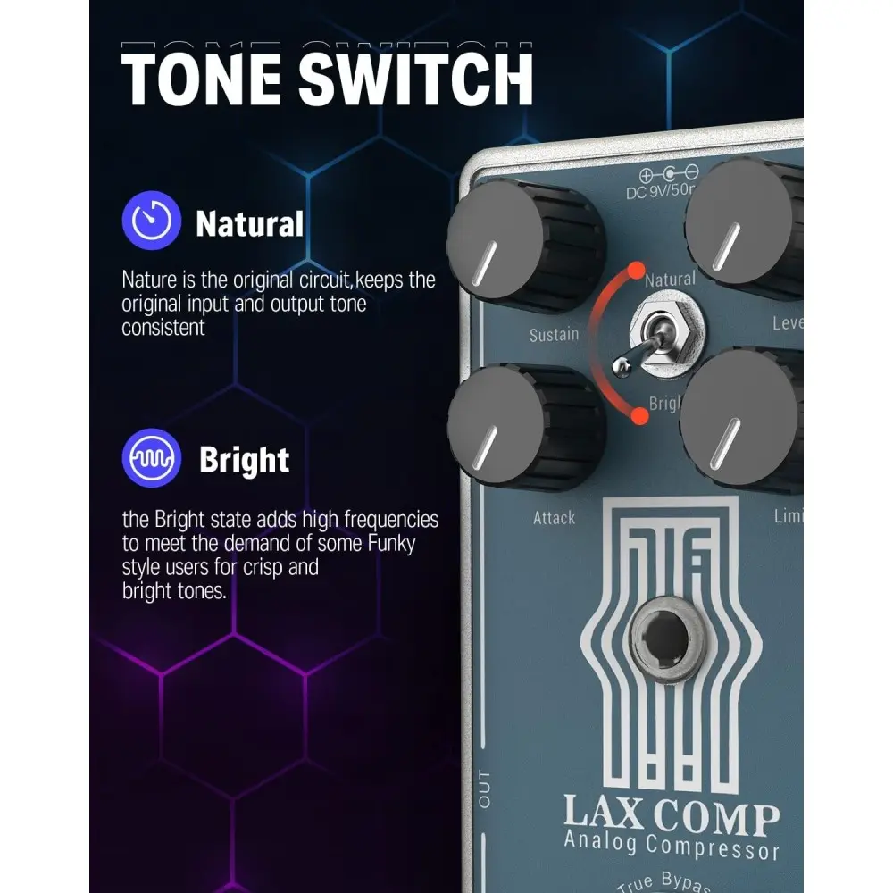 Pedal De Efecto Compressor Donner EC1332