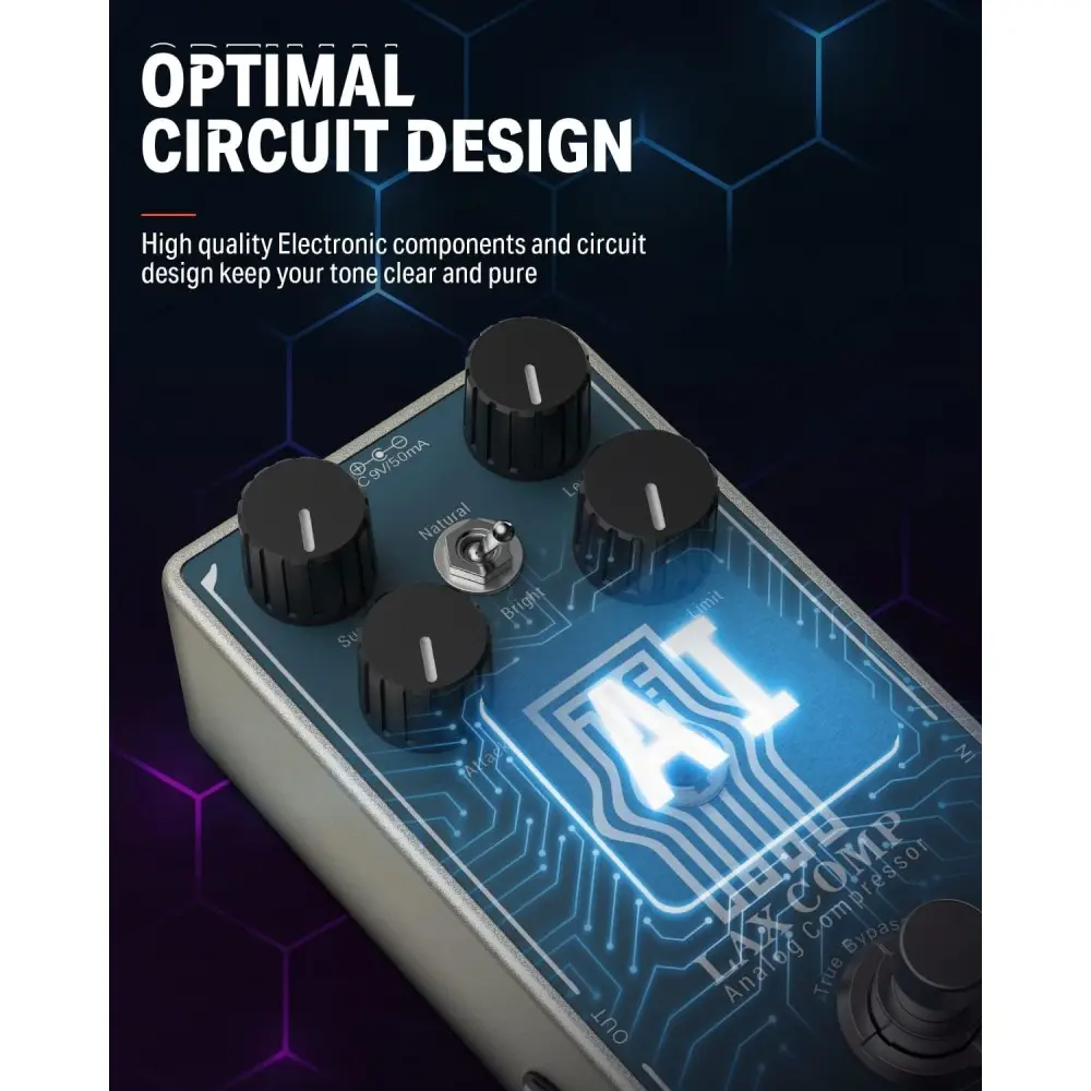 Pedal De Efecto Compressor Donner EC1332